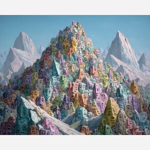MOUNTAIN OF FACES