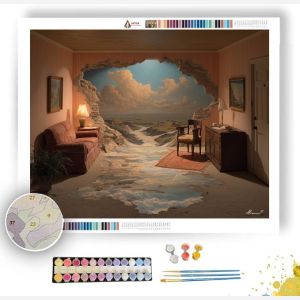 THE PAINTING THAT ESCAPED - Paint by Numbers Full Kit