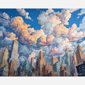 CITY UNDER CRAYON SKY