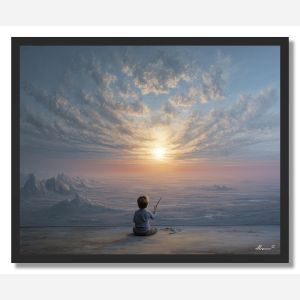 SKETCHED HORIZON - FRAMED