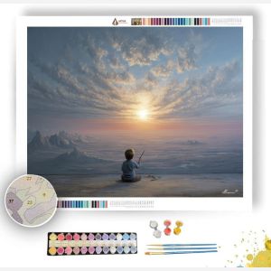 SKETCHED HORIZON - Paint by Numbers Full Kit