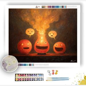 THE TALKING LAMP - Paint by Numbers Full Kit