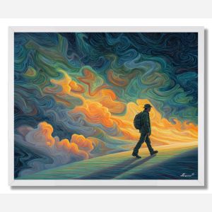 THE COLOR WANDERER - FRAMED
