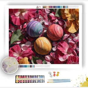 FLOWER PLANETS - Paint by Numbers Full Kit