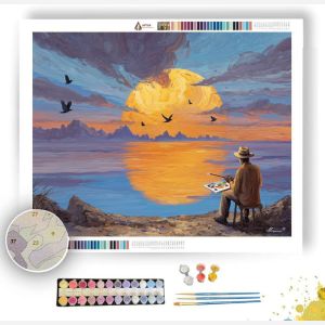 SUNSET SKETCHER - Paint by Numbers Full Kit