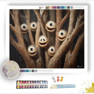 TREE OF FACES - Paint by Numbers Full Kit