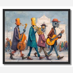 COLOR STREET PARADE - FRAMED