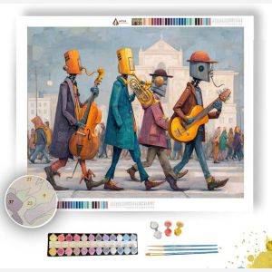 COLOR STREET PARADE - Paint by Numbers Full Kit