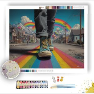 COLOR PATH WALKER - Paint by Numbers Full Kit