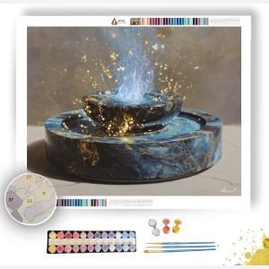 THE FOUNTAIN OF LIGHT - Paint by Numbers Full Kit