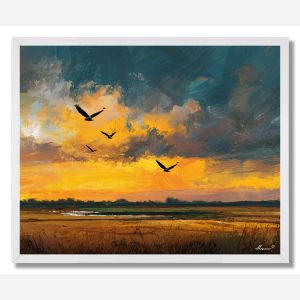 SKETCHED BIRDS - FRAMED