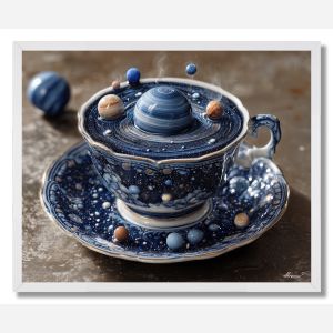 TEACUP GALAXY - FRAMED