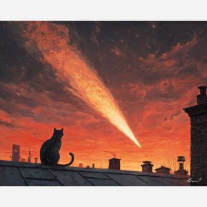 CAT AND COMET