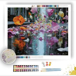 FLOWER RAIN PARADE - Paint by Numbers Full Kit