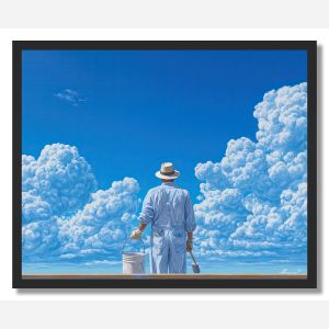PAINTER OF CLOUDS - FRAMED