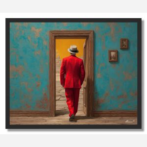 THE LIVING PAINTING - FRAMED