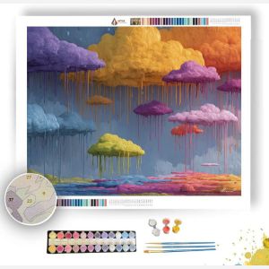 RAIN OF COLORS - Paint by Numbers Full Kit