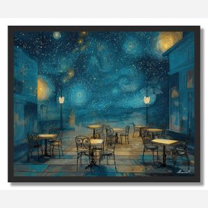 STARRY CAFE - FRAMED