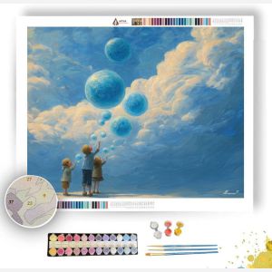 BUBBLE SKY - Paint by Numbers Full Kit
