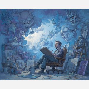 PAINTER IN HIS DREAM