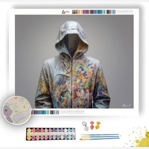 PAINTED RAINCOAT - Paint by Numbers Full Kit