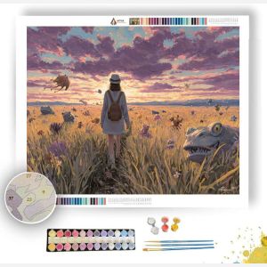 WALKING THROUGH DOODLES - Paint by Numbers Full Kit