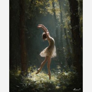 DANCER AMONG TREES