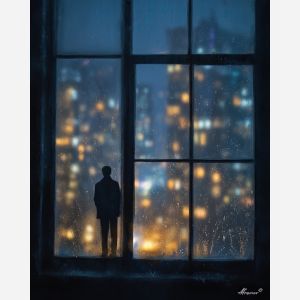 MAN AT THE WINDOW