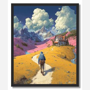 THE HIKER - FRAMED