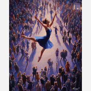 DANCER IN THE SQUARE