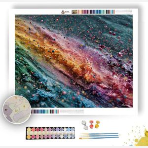 COLOR DUST PARTICLES - Paint by Numbers Full Kit