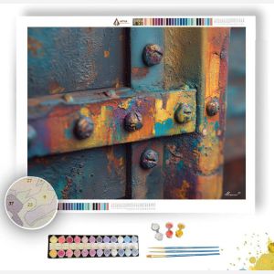 PAINTED METAL DETAIL - Paint by Numbers Full Kit