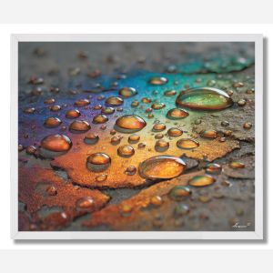 RAINLIGHT ON STONE - FRAMED