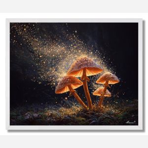 SPORE GARDEN - FRAMED