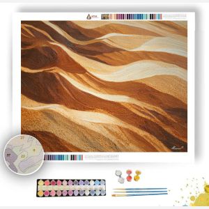 SAND RIPPLE DETAIL - Paint by Numbers Full Kit