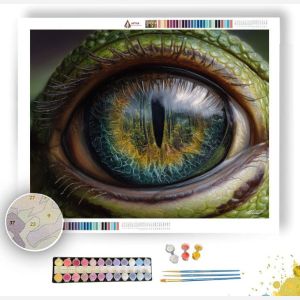 FROG EYE MIRROR - Paint by Numbers Full Kit