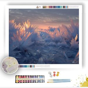 ICE CRYSTAL FOREST - Paint by Numbers Full Kit