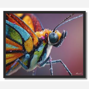 COLORFUL ANTENNAE - FRAMED