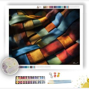 LIGHT THROUGH FABRIC - Paint by Numbers Full Kit