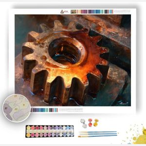 GEAR TOOTH LIGHT - Paint by Numbers Full Kit
