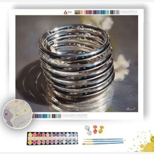 METAL SPIRAL SPRING - Paint by Numbers Full Kit