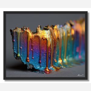 PAINT DRIP EDGE - FRAMED