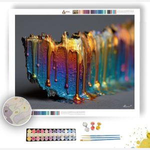 PAINT DRIP EDGE - Paint by Numbers Full Kit