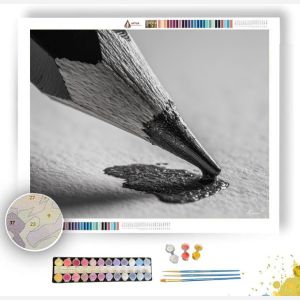 PENCIL TIP WORLD - Paint by Numbers Full Kit