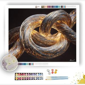 METAL THREAD LIGHT - Paint by Numbers Full Kit