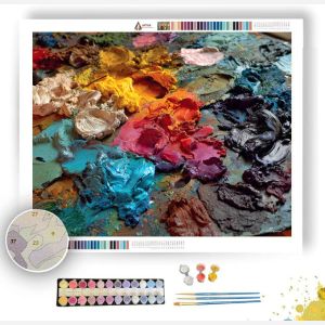 PALETTE TEXTURE - Paint by Numbers Full Kit