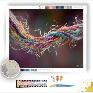 WIRE ENTANGLEMENT - Paint by Numbers Full Kit