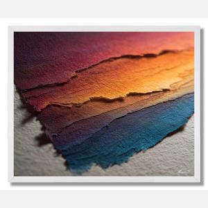 PAPER INK BLEED - FRAMED