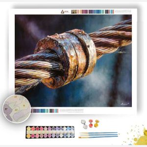 WIRE BRIDGE REFLECTION - Paint by Numbers Full Kit