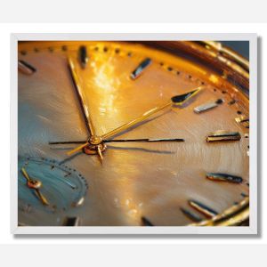 WATCH FACE CLOSE - FRAMED